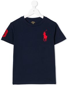 Ralph Lauren Kids футболка с логотипом