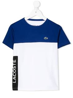 Lacoste Kids футболка в стиле колор-блок