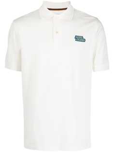 Paul Smith рубашка-поло с нашивкой-логотипом