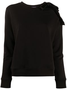 RedValentino толстовка с круглым вырезом и бантом