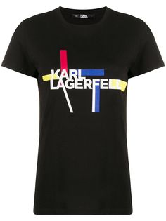 Karl Lagerfeld футболка Bauhaus с логотипом