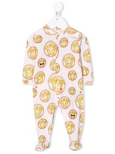Young Versace пижама с принтом Medusa Emoji