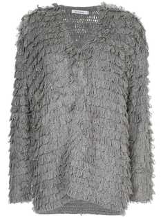 Guild Prime фактурный кардиган с V-образным вырезом