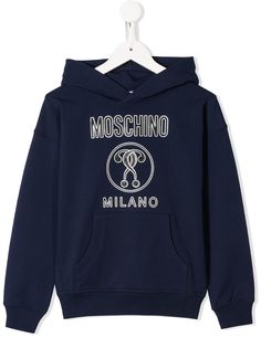 Moschino Kids худи с логотипом