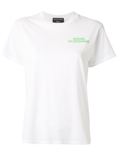 Monogram футболка с надписью Sexual Sportswear