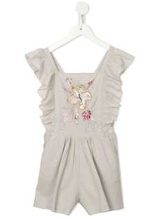 Tutu Du Monde ромпер Zephyr с вышивкой