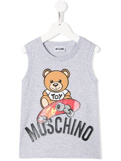 Moschino Kids топ Teddy Bear