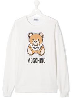 Moschino Kids джемпер с логотипом