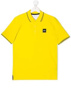 BOSS Kidswear рубашка-поло с логотипом