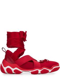 RED(V) кроссовки Ballet с завязками