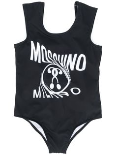 Moschino Kids купальник с логотипом