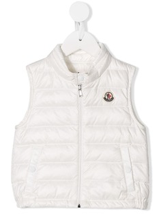 Moncler Enfant дутый жилет без рукавов