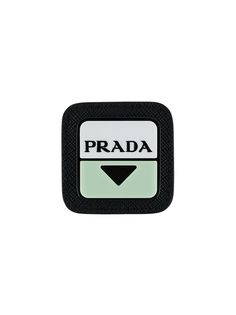 Prada брошь с логотипом