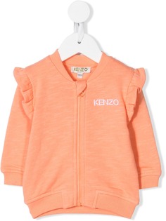 Kenzo Kids кардиган на молнии с логотипом