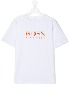 BOSS Kidswear топ из джерси