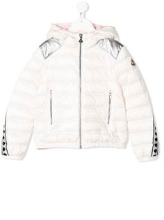 Moncler Kids пуховик с капюшоном