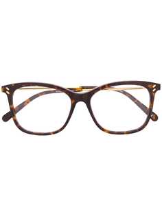 Stella McCartney Eyewear очки в квадратной оправе черепаховой расцветки