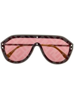 Fendi Eyewear солнцезащитные очки с монограммой