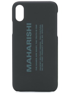 Maharishi чехол для iPhone X с логотипом