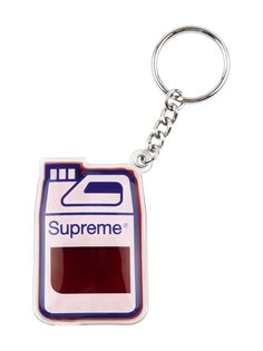 Supreme брелок с логотипом