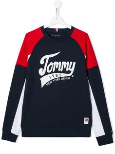 Tommy Hilfiger Junior толстовка 1985 в стиле колор-блок