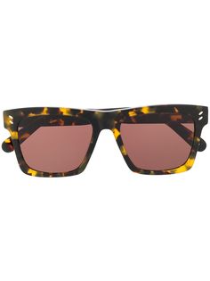 Stella McCartney Eyewear солнцезащитные очки черепаховой расцветки