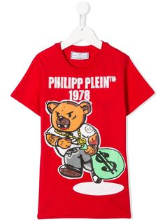 Philipp Plein Junior футболка с принтом
