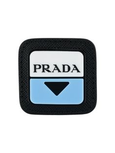 Prada logo patch pin