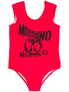 Moschino Kids купальник с логотипом