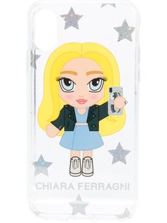 Chiara Ferragni чехол @cfmascotte для iPhone XS