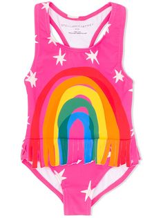 Stella McCartney Kids купальник с принтом