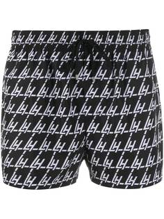 Les Hommes плавки-шорты с логотипом