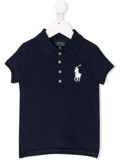Ralph Lauren Kids рубашка-поло с вышитым логотипом