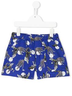 Kenzo Kids шорты с принтом