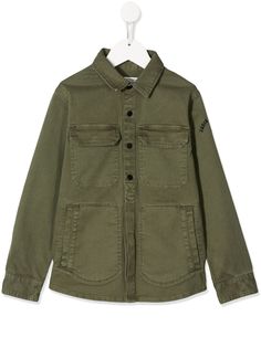 Zadig & Voltaire Kids куртка-рубашка Kayak свободного кроя