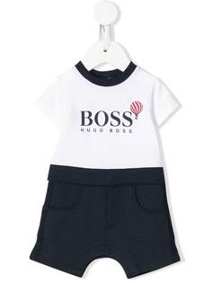 BOSS Kidswear боди с принтом