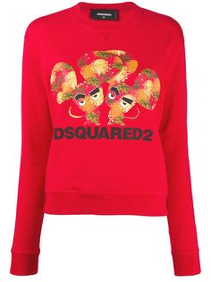 Dsquared2 толстовка с круглым вырезом и принтом