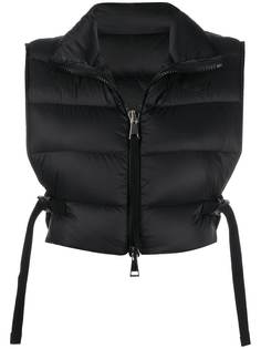 Moncler укороченный дутый жилет