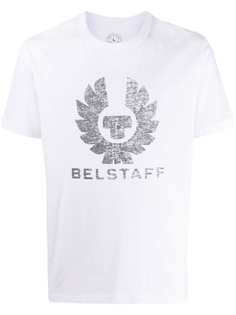 Belstaff футболка с круглым вырезом и логотипом