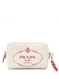 Prada косметичка с логотипом