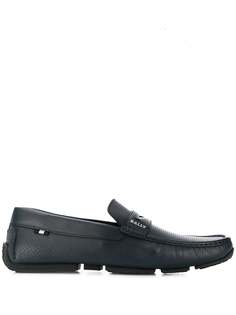 Bally лоферы с перфорацией