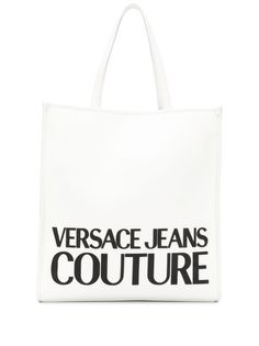 Versace Jeans Couture сумка-тоут с магнитной застежкой и логотипом
