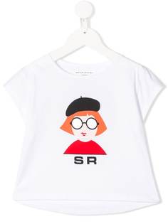 Sonia Rykiel футболка свободного кроя с графичным логотипом