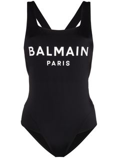 Balmain купальник с логотипом