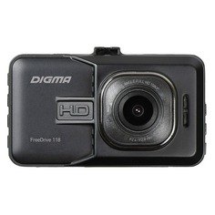 Видеорегистратор Digma FreeDrive 118, черный
