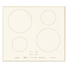 Индукционная варочная панель Midea MIH64721FRI, независимая, слоновая кость
