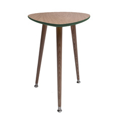 Приставной столик капля (woodi) коричневый 43.0x57.0x50.0 см.