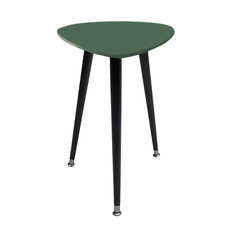 Приставной столик капля (woodi) зеленый 43.0x57.0x50.0 см.