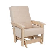 Кресло-качалка глайдер нордик (milli) бежевый 73x100x90 см.