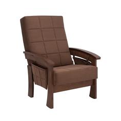 Кресло для отдыха нордик (комфорт) коричневый 73x100x90 см. Milli